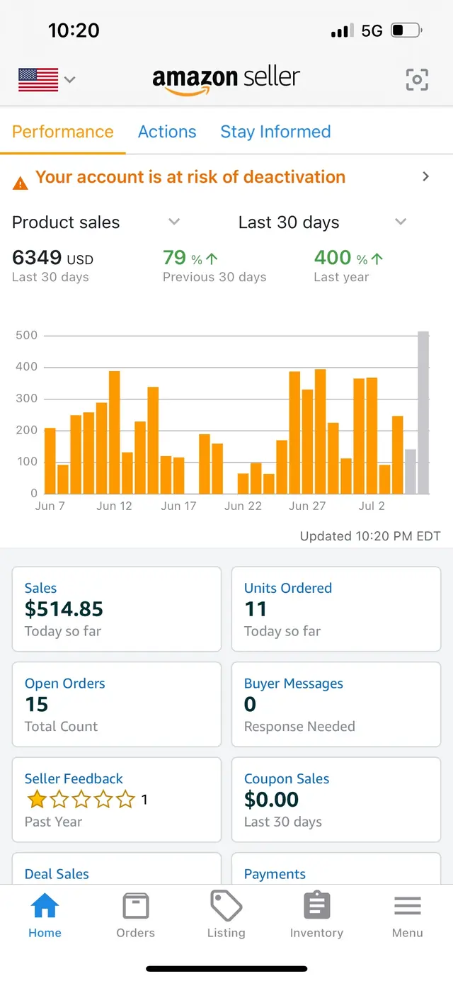 Gabe result screenshot